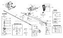 Page C Diagram and Parts List for HP28P  Weed Eater Trimmer